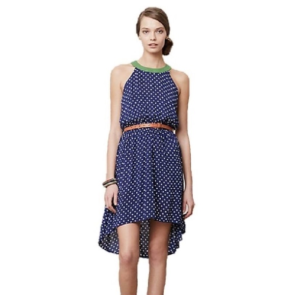 Anthropologie Dresses & Skirts - Lilka Polka Dot Hi/Low Dress